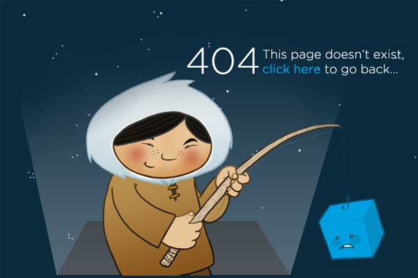 eskimo 404 error page