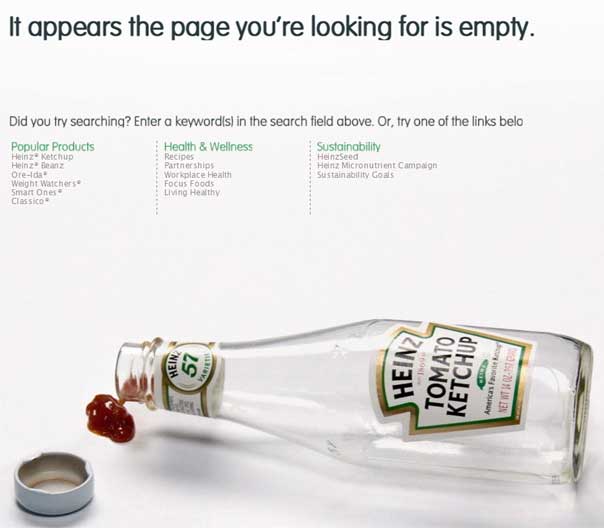 heinz anime 404 error page