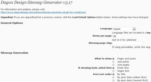 dagon design sitemap generator plugin